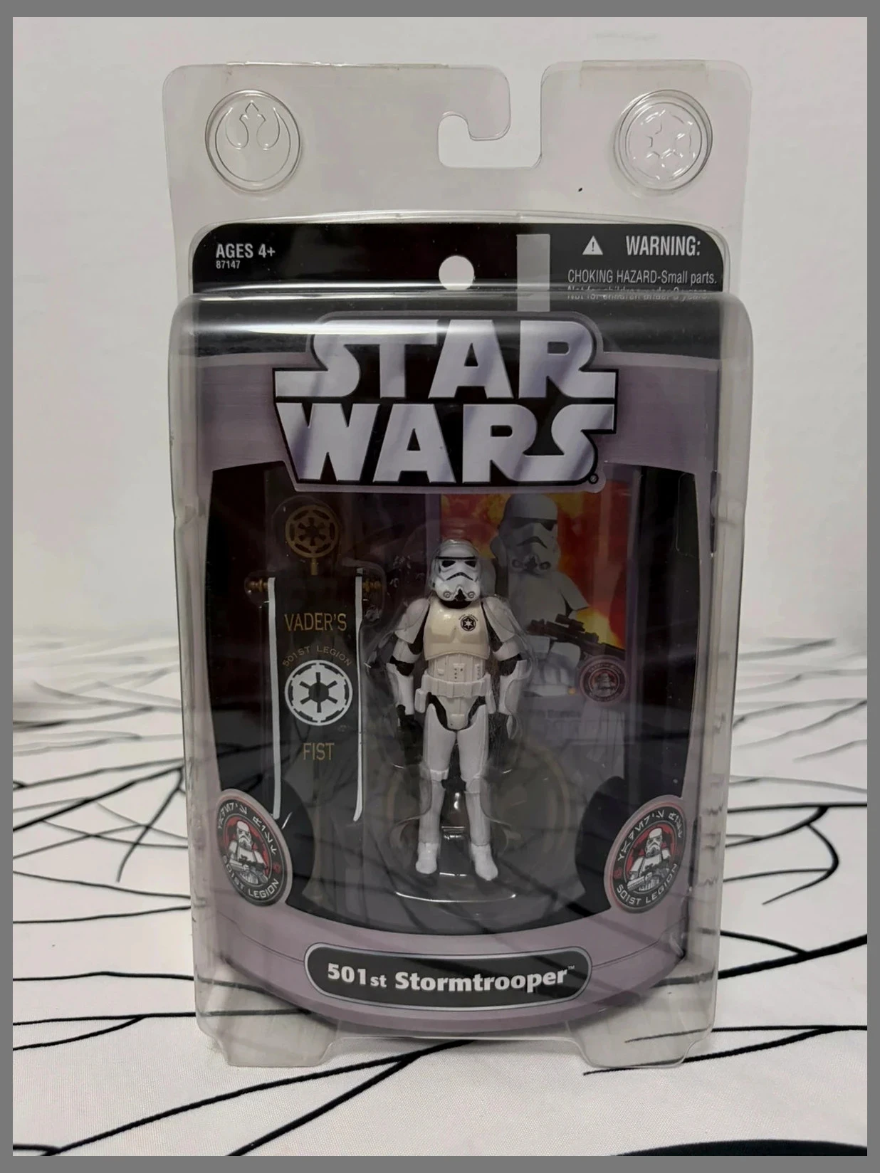 Hasbro – 501st Stormtrooper Vader’s Fist – Star Wars The Saga Collection – Neuf sous blister